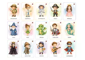 Vista previa - Hojas de trabajo - CARTAS MANIPULATIVAS PARA CREAR HISTORIAS - página 2