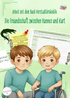 Vorschau - Stundenentwürfe - Vorstadtkrokodile - Freundschaft zwischen Hannes und Kurt (Deutsch, Klasse 5/6) - Deckblatt