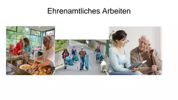 Vorschau - Präsentationen/Tafelbilder - Ehrenamtliches Arbeiten - Deckblatt