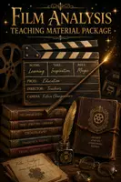 Vorschau - Arbeitsblätter - Filmanalyse Materialpaket zum 2. H. P. Film => "Kreative schriftliche Medienarbeit zum Film Harry P. und der Stein der Weisen" (diverse pre-, while- & post-viewing Aufgaben) - Deckblatt