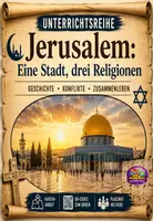 Vorschau - Unterrichtsreihen - Unterrichtsreihe Jerusalem – Eine Stadt, drei Religionen - Deckblatt