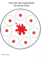 Vorschau - Aufgabenkarten - Farben Klett Mappe - Seite 2