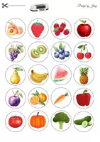 Vorschau - Aufgabenkarten - Gesund & Ungesund Klett Mappe - Seite 3