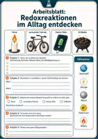 Vorschau - Arbeitsblätter - Redoxreaktionen verstehen: Oxidation, Verbrennung, Batterien und Akkumulatoren - Seite 3