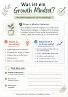 Vorschau - Arbeitsblätter - Growth Mindset Materialpaket – 21 Arbeitsblätter zu Fehlerkultur, Lernstrategien & Selbstvertrauen - Seite 2