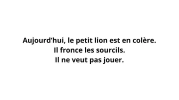 Aperçu - Cartes / Images - Kamishibai-Le lion est en colère - Page 2