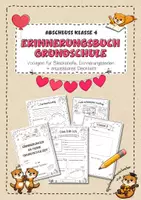 Vorschau - Mal- und Bastelvorlagen - Erinnerungsbuch Klasse 4 Klassenzeitung & Album zum Abschied Grundschule - Deckblatt