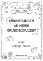 Vorschau - Mal- und Bastelvorlagen - Erinnerungsbuch Klasse 4 Klassenzeitung & Album zum Abschied Grundschule - Seite 2