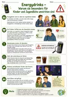 Vorschau - Arbeitsblätter - Hauswirtschaft- Energydrinks und Koffein – Wirkung, Risiken und Gesundheit | Infomaterial Klasse 5–8 - Seite 2
