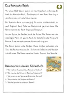 Vorschau - Arbeitsblätter - Lesetexte Römer 🏹 | Dreifach differenziert | Römerzeit – Klasse 3 bis 5 | Lesen und Sachunterricht - Seite 2