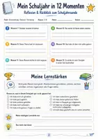 Vorschau - Spiele - Mein Schuljahr in 12 Momenten – Reflexion & Rückblick zum Schuljahresende Klasse 5–8 - Seite 2