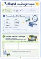 Vorschau - Spiele - Zeitkapsel zum Schuljahresende - Erinnerungen, Gedanken und Wünsche für mein Zukunfts - Ich Klasse 5-8 - Seite 1