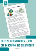 Vorschau - Arbeitsblätter - iruBildung_AB-9-10_Die Reise des Menschen - Von der Schöpfung bis zur Ewigkeit - Deckblatt