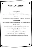 Vorschau - Arbeitsblätter - Perfekt (1) - Seite 1