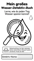 Vorschau - Stationenlernen - Wasser sparen - Detektiv-Heft Klasse 12 - Seite 1