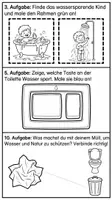 Vorschau - Stationenlernen - Wasser sparen - Detektiv-Heft Klasse 12 - Seite 3