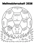 Vorschau - Arbeitsblätter - 🏆 Fußball-WM 2026 – Doodle & Steckbrief - Seite 1