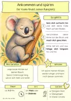 Vorschau - Unterrichtsreihen - Bewegung und Entspannung Klasse 3-4 | Konzentration Arbeitsruhe Aufmerksamkeit Selbstregulation · Mitmachkarten - Seite 1