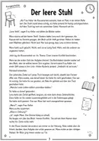 Vorschau - Arbeitsblätter - Kurzgeschichten Klasse 8 | Steckbrief - Seite 3