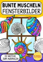 Vorschau - Mal- und Bastelvorlagen - 🌊22 Muschel-Vorlagen – Sommerliche Fensterbilder mit dem Öl-Trick (Kunst in der Grundschule, Kita & Ferienbetreuung) - Deckblatt