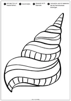 Vorschau - Mal- und Bastelvorlagen - 🌊22 Muschel-Vorlagen – Sommerliche Fensterbilder mit dem Öl-Trick (Kunst in der Grundschule, Kita & Ferienbetreuung) - Seite 3