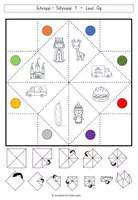 Vorschau - Stationenlernen - 5 Himmel und Hölle Spiele zur Lautposition G - Lauterkennung und phonologische Bewusstheit üben - Buchstabe der Woche - Seite 3