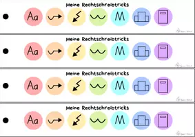 Vorschau - Fördermaterial/Inklusion - FRESCH - Meine Rechtschreibtricks - Seite 1