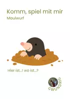Vorschau - Stationenlernen - Komm spiel mit mir_ Maulwurf_ Hier ist - Deckblatt