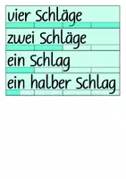 Vorschau - Arbeitsblätter - Notenlehre - Notenwerte - Musiktheorie - Seite 2