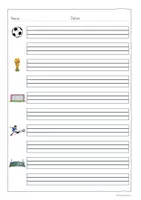 Vorschau - Arbeitsblätter - Freebie: Schleichdiktat zur Fußball-WM 2026 (Kl. 1/2) - Seite 3