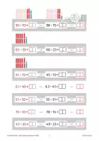 Vorschau - Unterrichtsreihen - Einfache zweistellige Subtraktionen (± Lehrgang bis 100, Stufe 7/8, ZE-ZE ohne ZU) - Seite 3