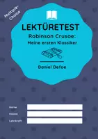 Vorschau - Arbeitsblätter - Lektüretest zu "Robinson Crusoe: Meine ersten Klassiker" von Daniel Defoe - Deckblatt
