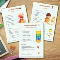 Vorschau - Stationenlernen - Chemie Experimente Grundschule | Klasse 1-3 Sachunterricht - Deckblatt