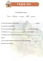 Aperçu - Feuilles d'exercices - Le Pérou - Livret d'activités - Page 3