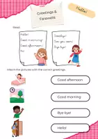 Vista previa - Unidades / Secuencias / Situaciones de Aprendizaje - cuaderno refuerzo inglés: My first english book - Nivel A1 - página 2
