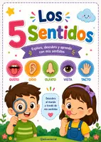Vista previa - Refuerzo / NEE / Materiales de apoyo - Los Sentidos - Portada