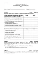 Vorschau - Test - Klassenarbeit zum Thema Beschreibungen (Klasse 5/6) - Seite 1