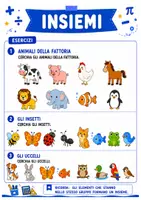 anteprima - Esercizi - Insiemi classe prima - Pagina 1