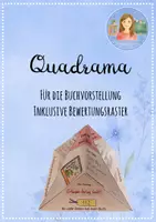 Vorschau - Arbeitsblätter - Buchvorstellung in der Grundschule - Quadrama für Buchpräsentationen (Klasse 2-4) Inklusive Bewertungsraster - Deckblatt