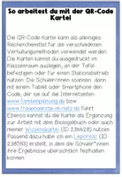 Vorschau - Aufgabenkarten - QR-Code Kartei Verhütungsmittel - Seite 1