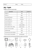 Vorschau - Arbeitsblätter - My Room: Vocabulary (English) - Seite 2