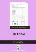 Vorschau - Arbeitsblätter - My Room: Vocabulary (English) - Deckblatt