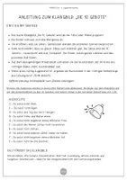 Vorschau - Stundenentwürfe - Klangbild 10 Gebote Grundschule- zuhören, erkennen & zuordnen | Moses 10 Gebote | Religion Grundschule | Religionsunterricht | Vertretungsstunde - Seite 1