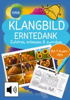 Vorschau - Stundenentwürfe - Klangbild Erntedank- zuhören, erkennen & zuordnen | Erntedankfest | Erntedank Grundschule | Religion Erntedank Klasse 1, 2, 3 & 4 | Religionsunterricht | Vertretungsstunde - Deckblatt