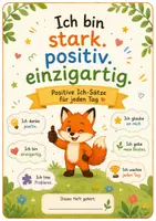 Vorschau - Bildkarten - Motivationskarten Fuchs - Deckblatt