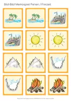 Vorschau - Spiele - Bild - Bild Memospiel Ferien&Freizeit (Kita/Vorschule) - Seite 3
