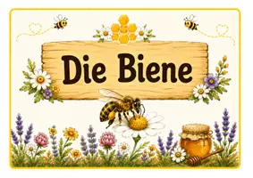 Vorschau - Poster - Reihentransparenz der Honigbiene - Deckblatt