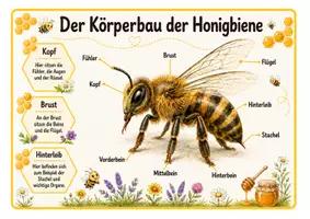 Vorschau - Poster - Reihentransparenz der Honigbiene - Seite 1