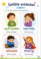 Vorschau - Fördermaterial/Inklusion - Gefühle entdecken – 40 Gefühlskarten für die Grundschule - Seite 2