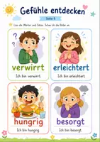 Vorschau - Fördermaterial/Inklusion - Gefühle entdecken – 40 Gefühlskarten für die Grundschule - Seite 3